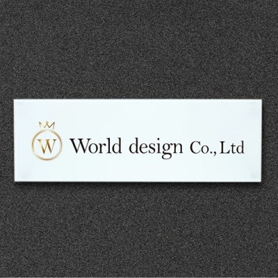 透明アクリル看板　テープ　マグネット　　お店の看板