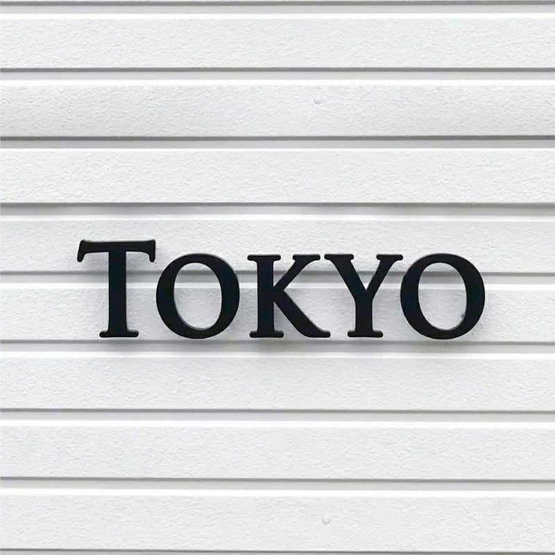 ステンレス切り文字 焼付塗装　切り文字看板 ステンレスの看板