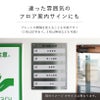インフォメーションサイン　フロア案内板