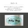 ラピート　楕円形のガラス調アクリルとステンレスを重ねた銘板館lightオリジナル商品