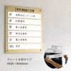 インフォメーションサイン　ゴールド　プレート6段