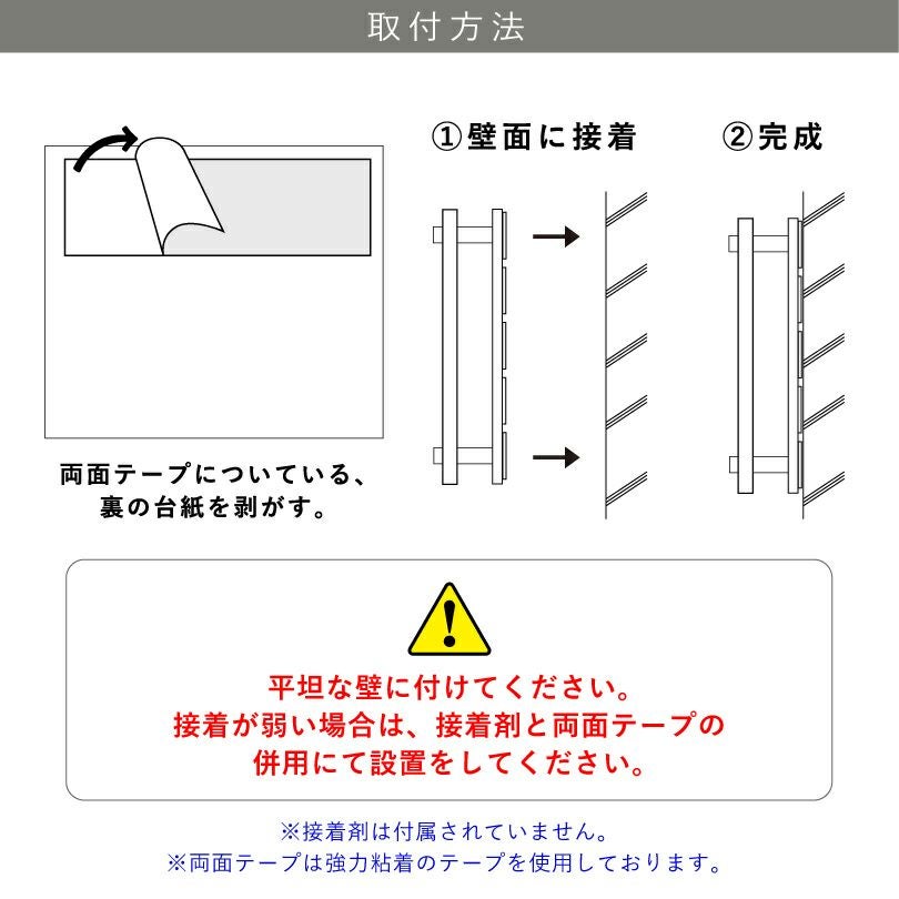 看板取り付け方法　施工方法