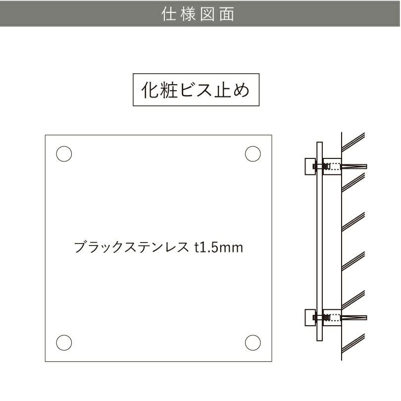 看板仕様図面　看板図面