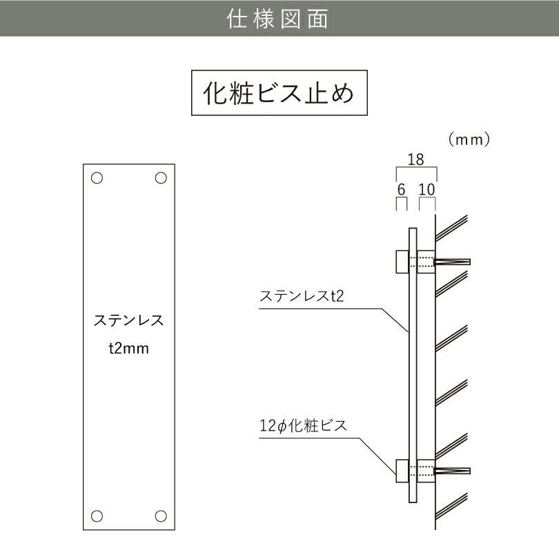 看板の仕様図面