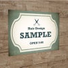 レトロ風アルポリサイン ノスタルジーを感じさせる個性的な見た目の軽量サイン