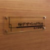 透明アクリル銘板 化粧ビス止め