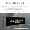 壁に穴を開けずに設置が可能です