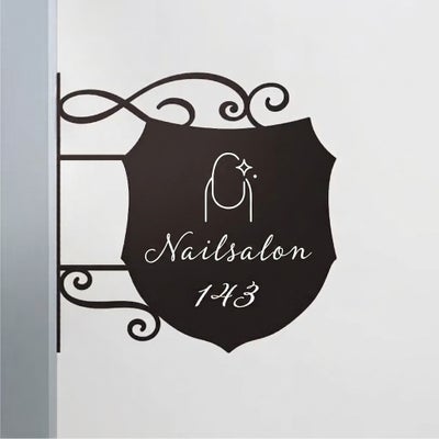 ネイルサロン向け看板 お店の表札